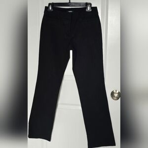 XOXO Black Dress Pants Slacks 5/6 Straight Leg